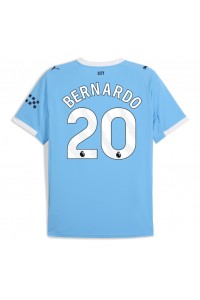 Manchester City Bernardo Silva #20 Fotballdrakt Hjemme Klær 2025-26 Korte ermer